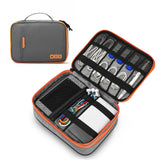 Electronic Organizer Travel Case Cable Organizer Bag for Travel Essentials Grey