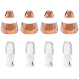 4pcs Eyebrow Trimmer Hair Remover Replacement Heads Compatible With Flawless Brows