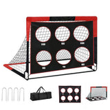 Portable Soccer Goal Toy for Backyard Outdoor Play with Soccer Nets