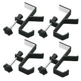 4 PCS Adjustable Desk Hook Aluminum Alloy Table Hanger for Office and Home Use