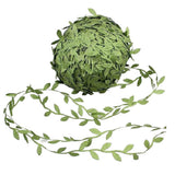 Polyester Artificial Willow Leaf Vine Garland Green for DIY Decor