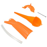 Crankcase Fill Tool Primary Case Oil Funnel Oil Change Kit Compatible with Harley