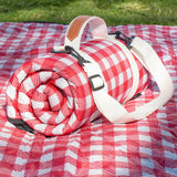 Waterproof Picnic Blanket Beach Outdoor Camping Mat Large Foldable Red