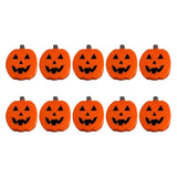 10 PCS Pumpkin Silicone Decorative Covers for Cabinet Knobs