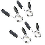 4 PCS 25mm Spring Clamp Collars for Weight Bar Dumbbells Gym Fitness Clips Locks