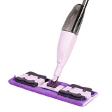 Wet Dry Spray Mop with 3 Reusable Pads for Tile & Wood