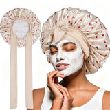 Satin Sleep Bonnet Hair Wrap For Women Sleeping Style 2
