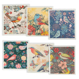 6Pcs Super Absorbent Reusable Kitchen Dishcloths Towels Style 2