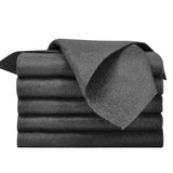 5 PCS Thick Streak Free Cleaning Cloths for Auto Windows Glass Mirrors