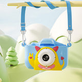 1080P Dual Cam Digital Camera for Kids Video Camera with 64G TF Card Blue