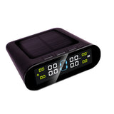 Solar Powered Wireless Tire Pressure Monitoring System TPMS for Car Display