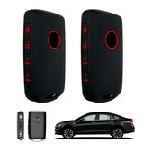 2 PCS Silicone Key Cover Compatible with Mazda CX-3 CX-4 CX-5 CX-30 Style 2