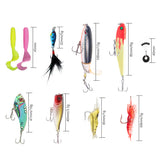 24pcs Blind Box Fishing Lure Set – Assorted Shapes and Sizes with Gift Box