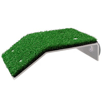Turtle Basking Platform Simulation Grass Turtle Ramp for Fish Tank Aquarium