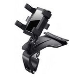 Universal Car Phone Holder Rotating for 4-6.8 Inch Dashboard Visor