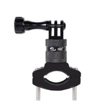 360-Degree Rotating Bike Handlebar Mount for GoPro Hero 13 12 11 Cameras Black