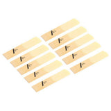 10 Pcs Alto Sax Reeds Traditional Replacement Set