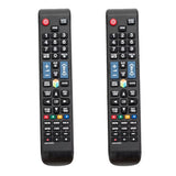 2PCS Replacement TV Remotes Compatible with Samsung AA59 Series LCD TVs