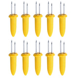 10 PCS Stainless Steel Corn Holders for BBQ