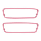2PCS Silicone Rearview Mirror Edge Protector for Tesla Model 3/Y Pink