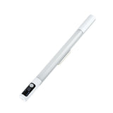 Magnetic Motion Sensor Light 3 Colors Adjustable Light Bar for Cabinet Bedside Under Counter 1200mAh White