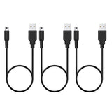 3 PCS USB Charging Cables Compatible with Nintendo 3DS XL 2DS XL DSi