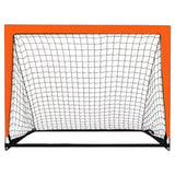 Portable Kids Soccer Goal Net Quick Set-up Training Equipment for Backyard Soccer Orange