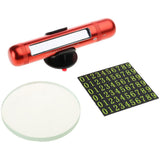 3-in-1 Car Safety Hammer – Window Breaker Belt Cutter & Parking Sign Red