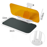 2-in-1 Car Sun Visor Extender Adjustable Auto Sunshade for Most Vehicles