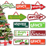 10PCS Christmas Tree Hanging Ornaments Decorations for Holiday Xmas Tree