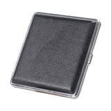 Cigarette Case Tobacco Pocket Pouch Holder Box Cigar Holds 20 Cigarettes Black