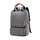 Laptop Backpack Shoulder Bag for Travel School Business Work School Light Gray