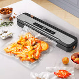 Wet & Dry Vacuum Sealer Machine with Built-In Cutter Dual-Use