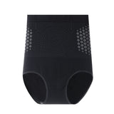 High Waist Shapewear Shorts for Women Seamless Tummy Control Underwear Black