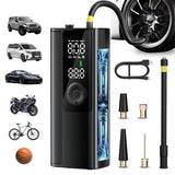Portable Cordless Tire Inflator Air Pump for Car Motorcycle and Bicycle
