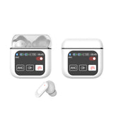 Wireless Bluetooth Headphones Touch Control Stereo Earbuds Headset White