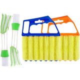 4Pcs Venetian Blind Cleaner Duster Tool with 7 Fingers