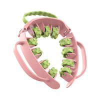 11 Roller Detachable Annular Leg Clamp Massager Neck Shoulder Massager Manual Muscle Relaxer Style 2