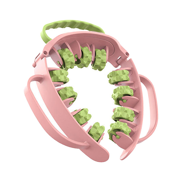 11 Roller Detachable Annular Leg Clamp Massager Neck Shoulder Massager Manual Muscle Relaxer Style 2