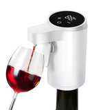 Smart Touch Screen Electric Wine & Spirit Dispenser – Automatic Pourer White