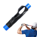 Golf Grip Trainer Attachment Trainer Beginner Outdoor Golf Swing Training Aid Blue