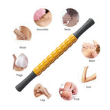 Portable Massage Roller Stick Exercise Gym Equipment Orange