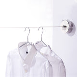 9FT Stainless Steel Retractable Clothesline – Indoor Bathroom Drying