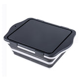 3 in 1 Cutting Board with Adjustable Height Ideal for Indoor and Outdoor White