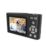 48MP Digital Camera for Beginners 1080P HD Video 16X Zoom Selfie Camera with 32GB TF Card Black