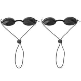 2Pcs Red Light Therapy Goggles Eye Protection for Tanning & Sunbathing