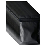 100 PCS Black Matte Aluminum Foil Food Storage Bags in 2 Sizes