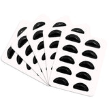 25 Pairs Silicone Nose Pads Anti-Slip Stick On Eyeglasses Sunglasses Spectacles Black