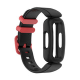 2Pcs For Fitbit Ace 3 Replacement Wristband Silicone Watch Straps Black