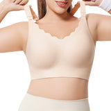 Seamless Bra for Women for Workout Running Gym Yoga Nude